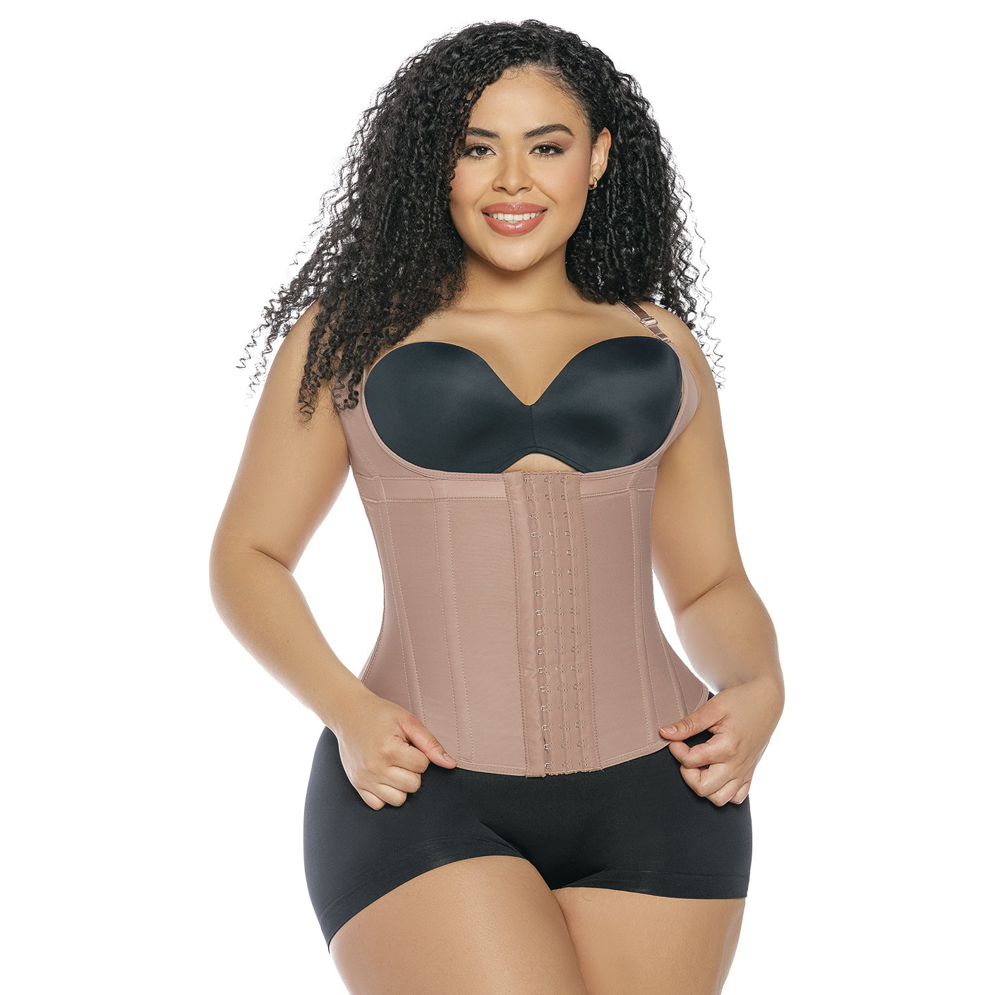 63136-CCB Chaleco con tiras y broches