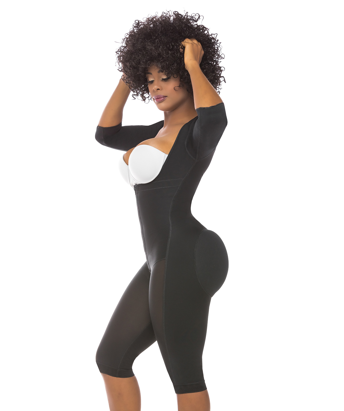 519-C Faja lipoescultura con mangas - Imagen 5